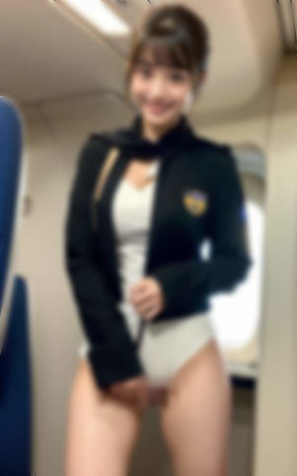 サンプル画像5:ノーパンスチュワーデス 見せつけ挿入CA(癒し出版-labo) [d_339252]