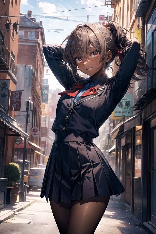 サンプル画像1:海外から転校してきた褐色女子はセックスにも開放的！(女神の果樹園) [d_339262]