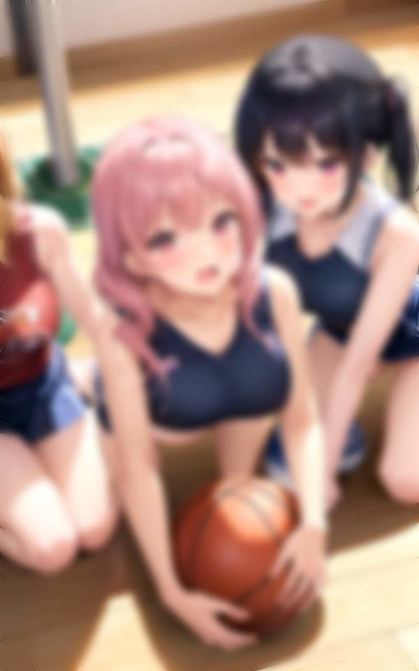サンプル画像4:大人気！淫乱学園シリーズ バスケ部 激しい動きにポロリ ノーパン試合 練習後は特別性指導(200円特価セール) [d_339431]