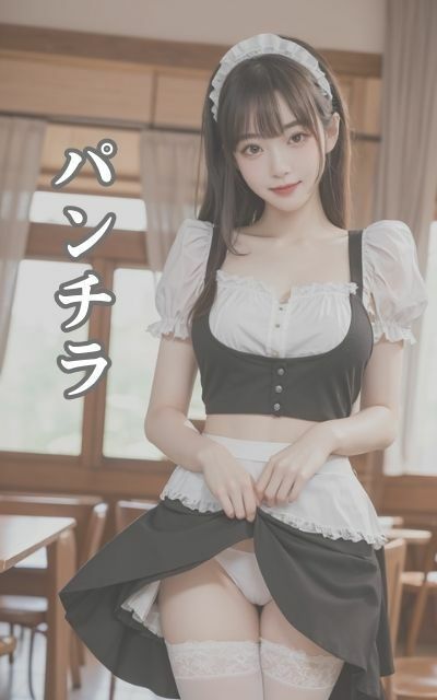 サンプル画像4:巨乳メイドのエッチなご奉仕(あおいそら) [d_339447]