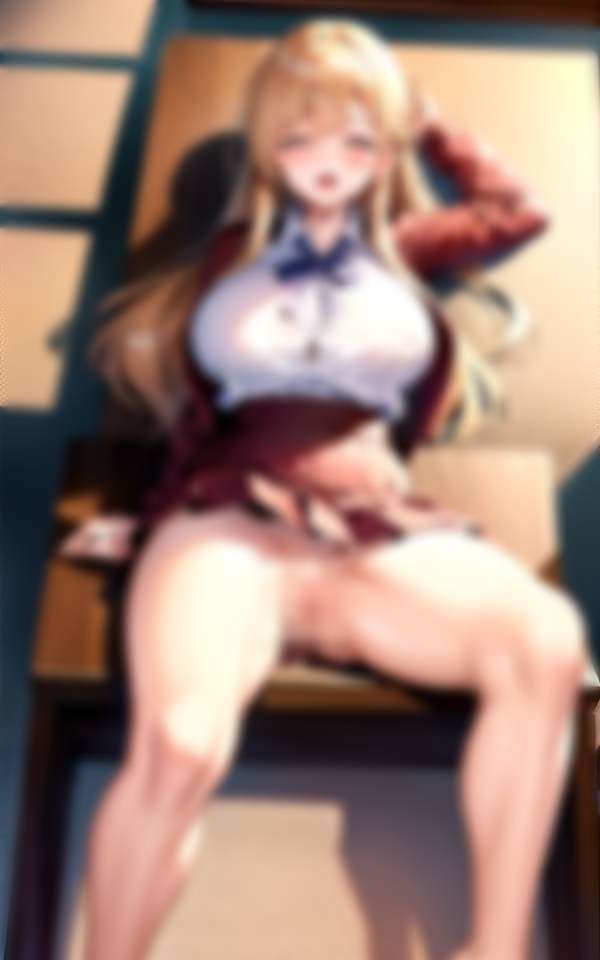 サンプル画像4:僕のオナペット先輩 いつでもどこでもやり放題 先輩の中に口に顔に鬼畜射精(AI生成com) [d_339567]