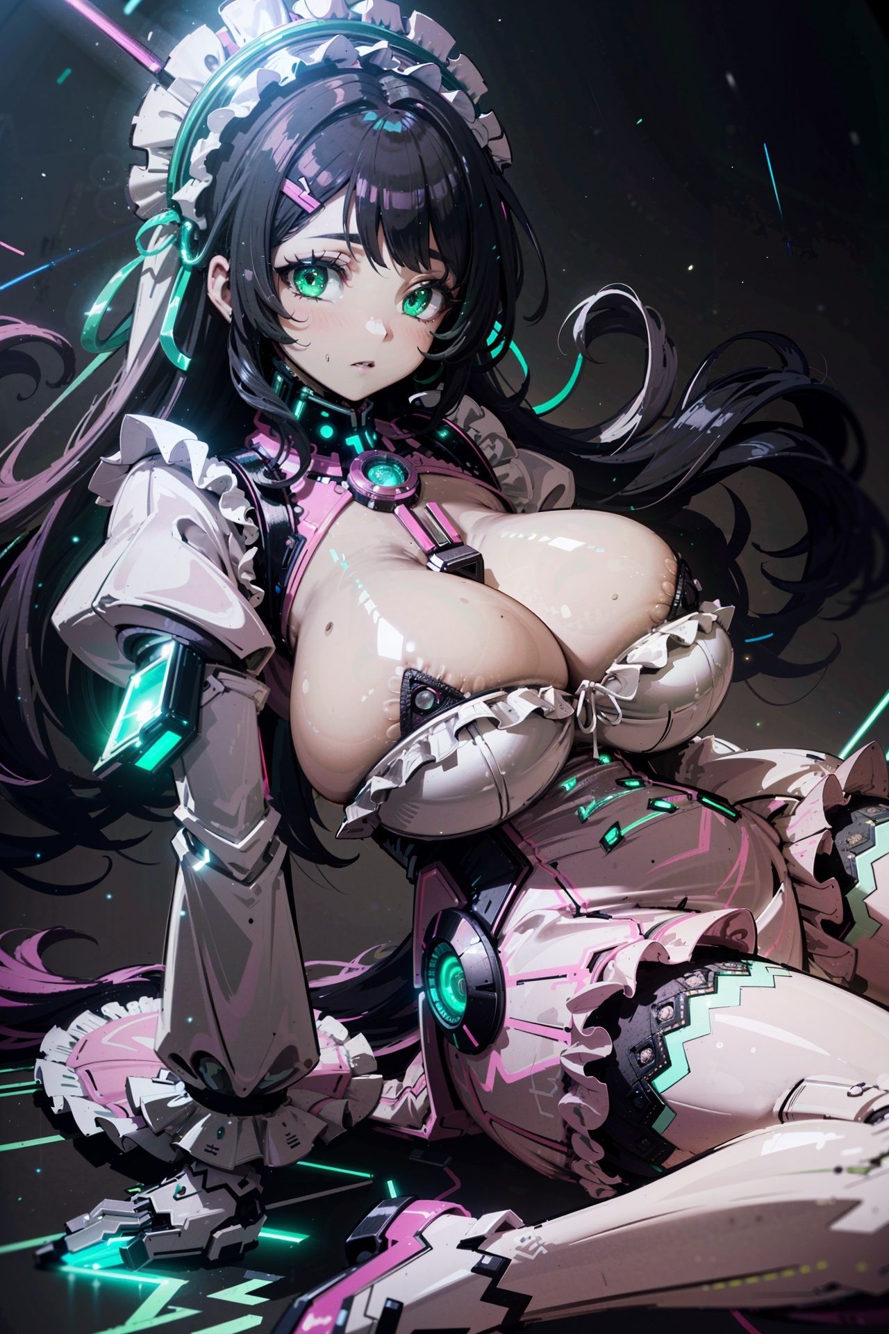 サンプル画像4:電脳幻想少女-サイバーゴシックガール-(あすま屋本舗) [d_339572]