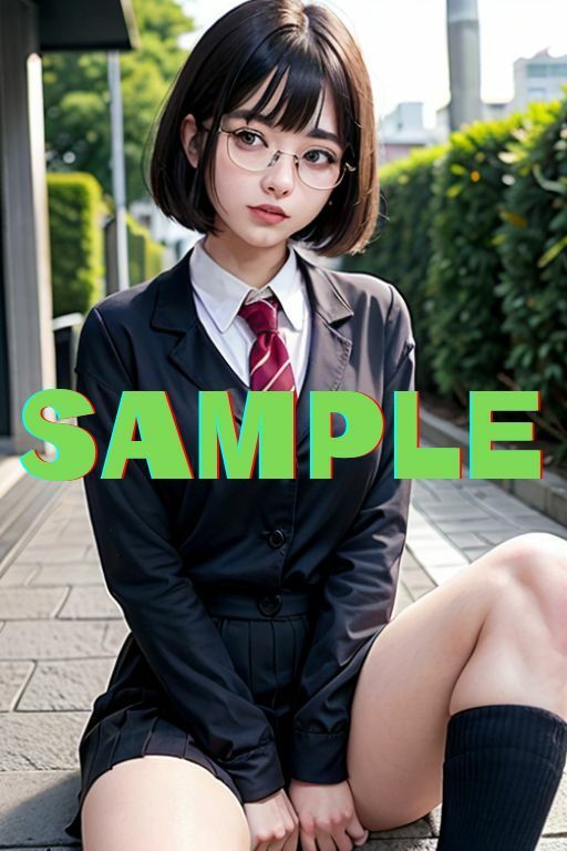 サンプル画像2:眼鏡×爆乳の彼女に激しくギャップ萌え(スローバラー堂) [d_339622]