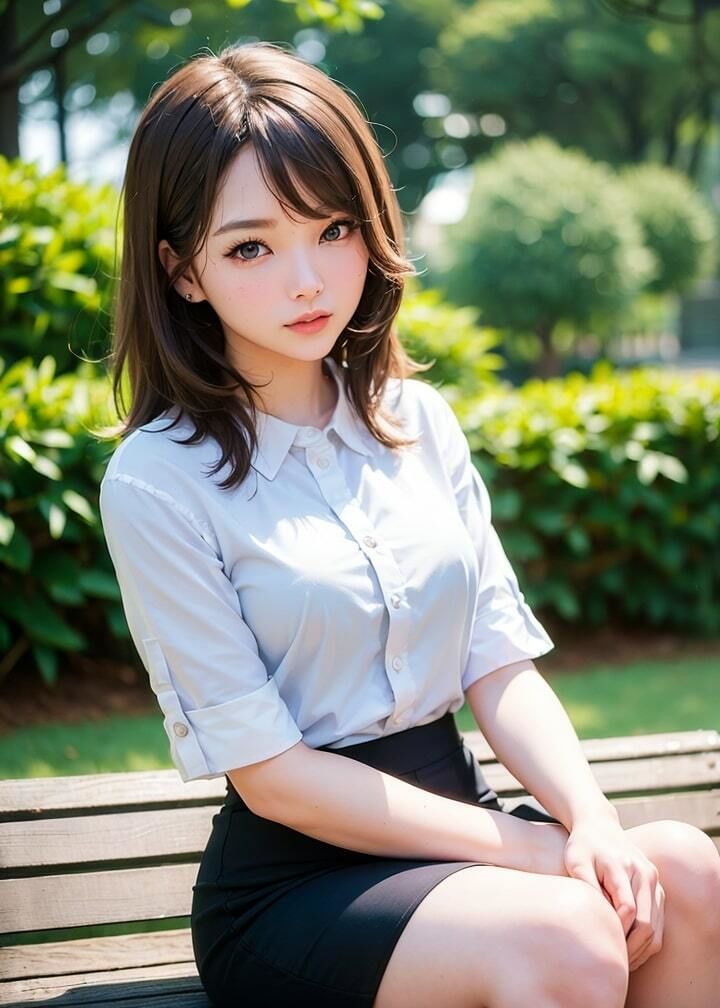 サンプル画像3:純白の女神(ももらん) [d_339626]