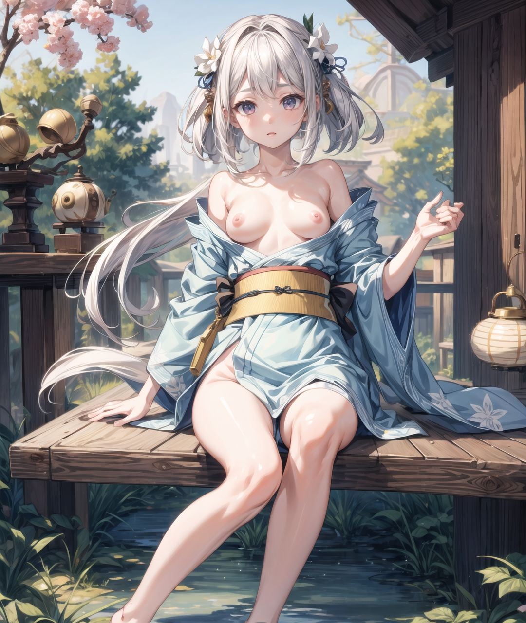 サンプル画像5:和装織々美少女〜絢彩〜(Aark) [d_339677]