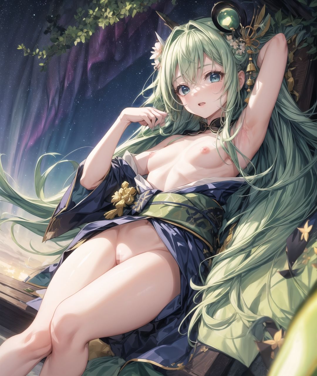 サンプル画像6:和装織々美少女〜絢彩〜(Aark) [d_339677]