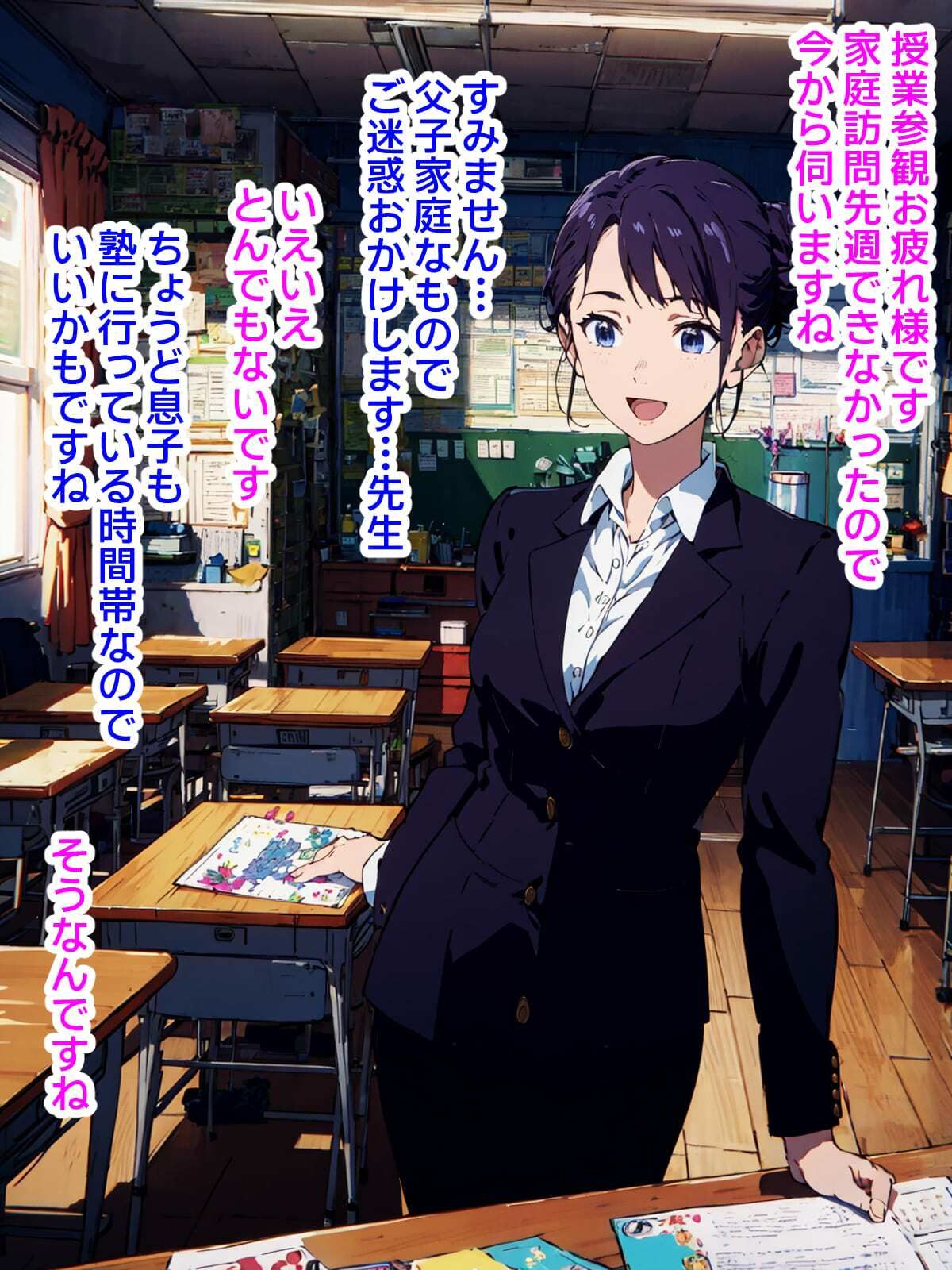 サンプル画像6:即落ち大狂乱〜たった2コマの破壊力！Vol.04＊巨乳人妻専門(ばななメモリアル) [d_339741]