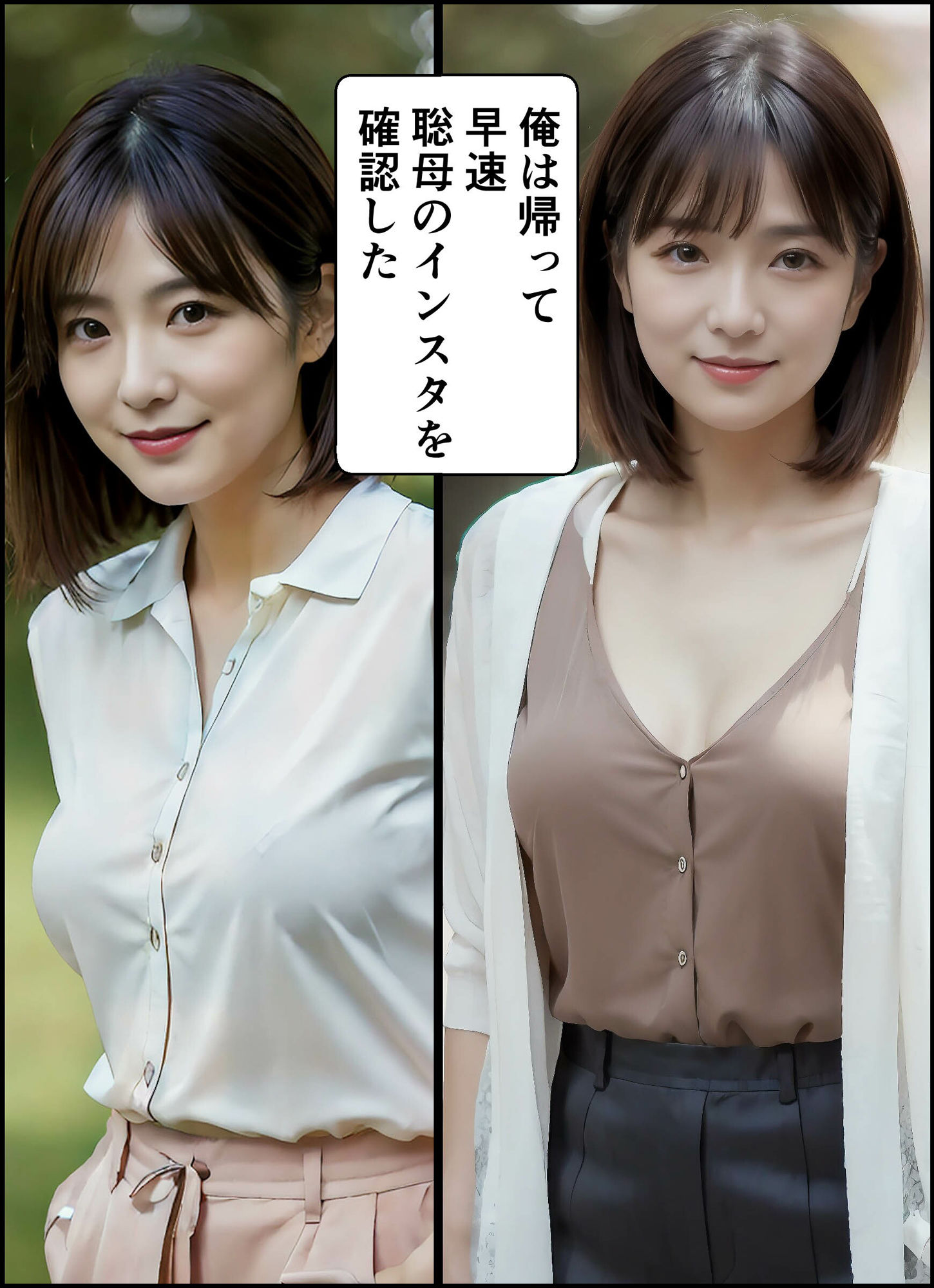 サンプル画像2:美人過ぎる友人の母とセフレに(熟聖館) [d_339829]