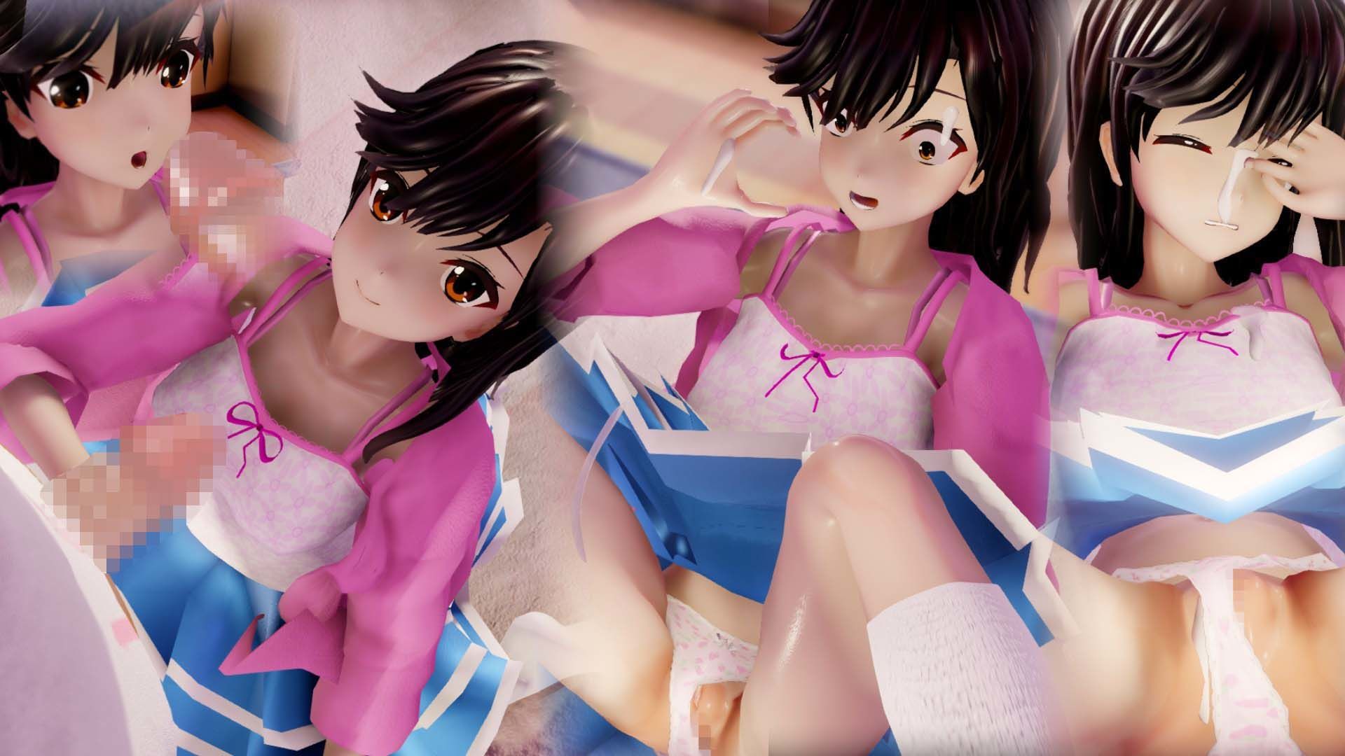 サンプル画像2:早熟少女のイメージビデオ撮影 処女喪失編(はやぶさん) [d_339831]