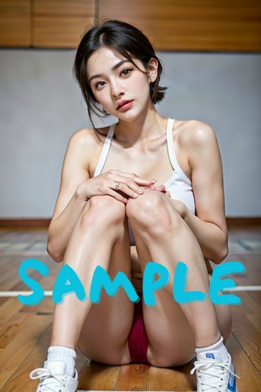 サンプル画像2:長身＆貧乳バレー選手 裸セクハラ特訓(まんほーる) [d_339925]