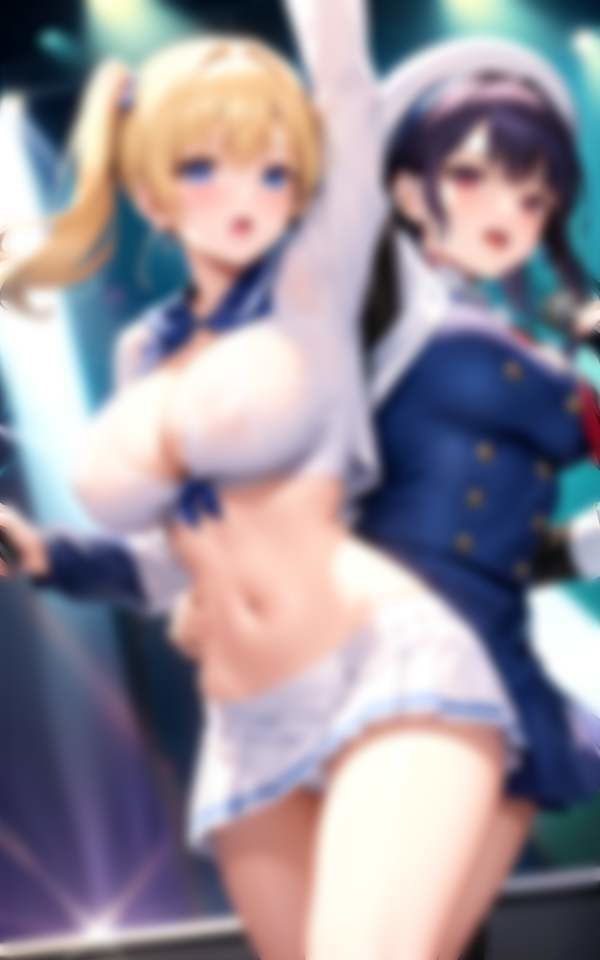 サンプル画像1:淫乱ライブ Hなファンサで絶頂 ライブ中公開オ◯ニー どんどんHになっていく・・・(Aprily kitty) [d_339932]