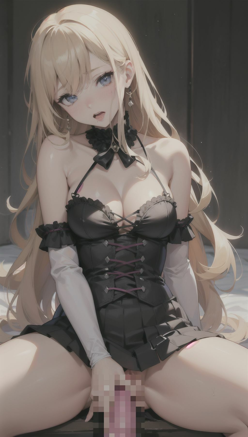 サンプル画像4:美女達の着衣オナニー21(AI爆美女エロ写真集) [d_339946]