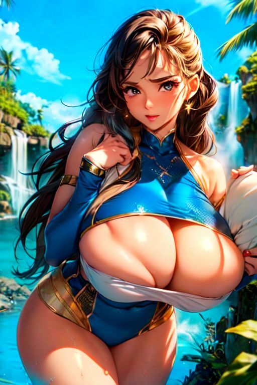 サンプル画像4:爆乳AI枕1(AI出版) [d_340260]