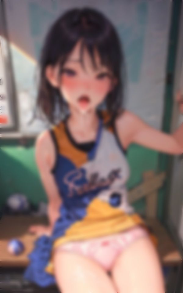 サンプル画像5:バスケ少女のお口にシュートっ！(panpanyama1) [d_340334]