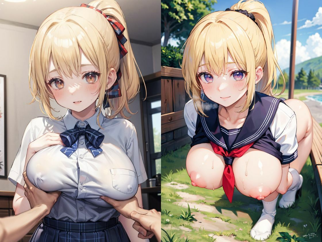 サンプル画像2:金髪ギャルぐっちょぐちょに辱め(ちゅぷまる。) [d_340401]