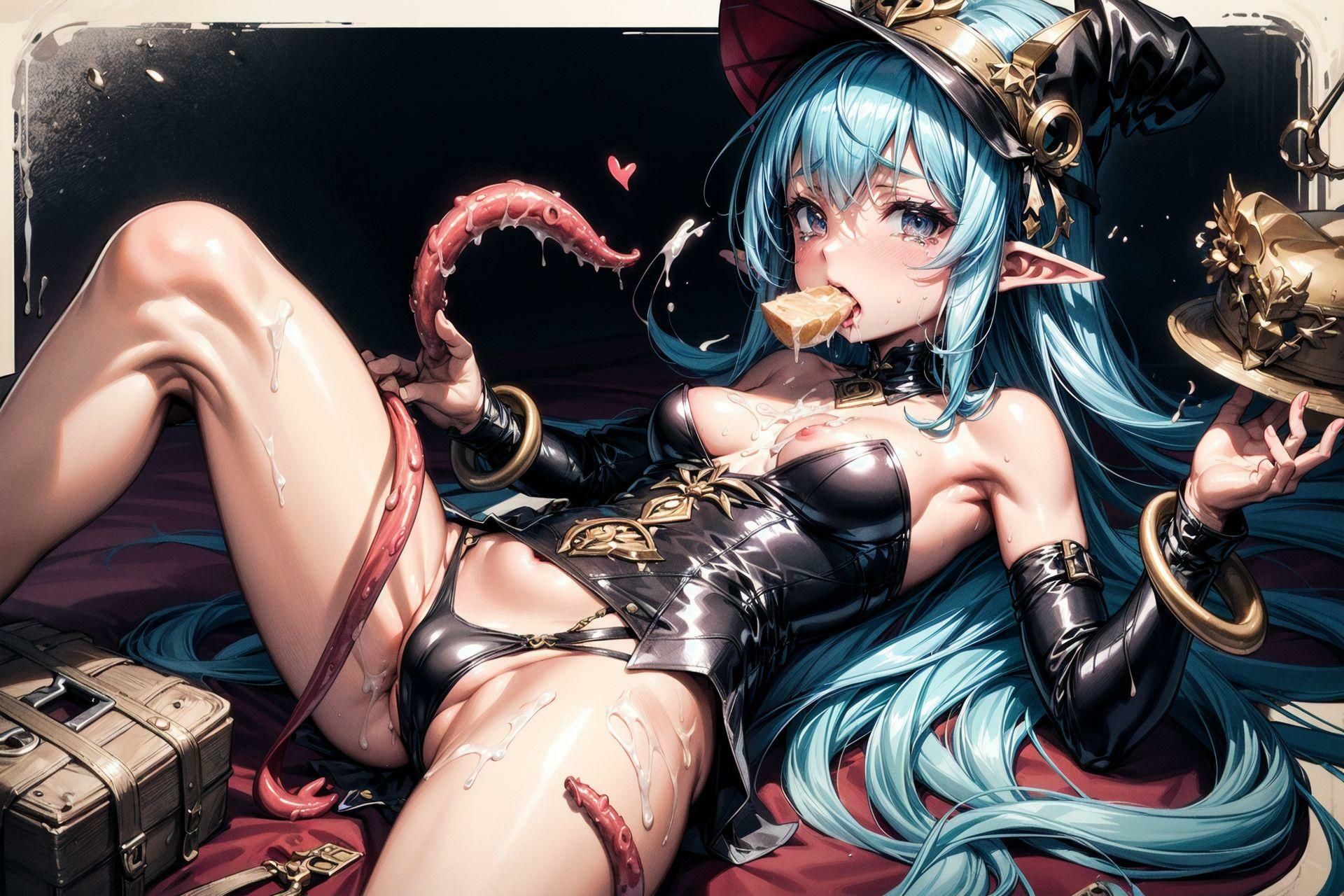 サンプル画像5:触手アーティスト(いちじくの野) [d_340407]