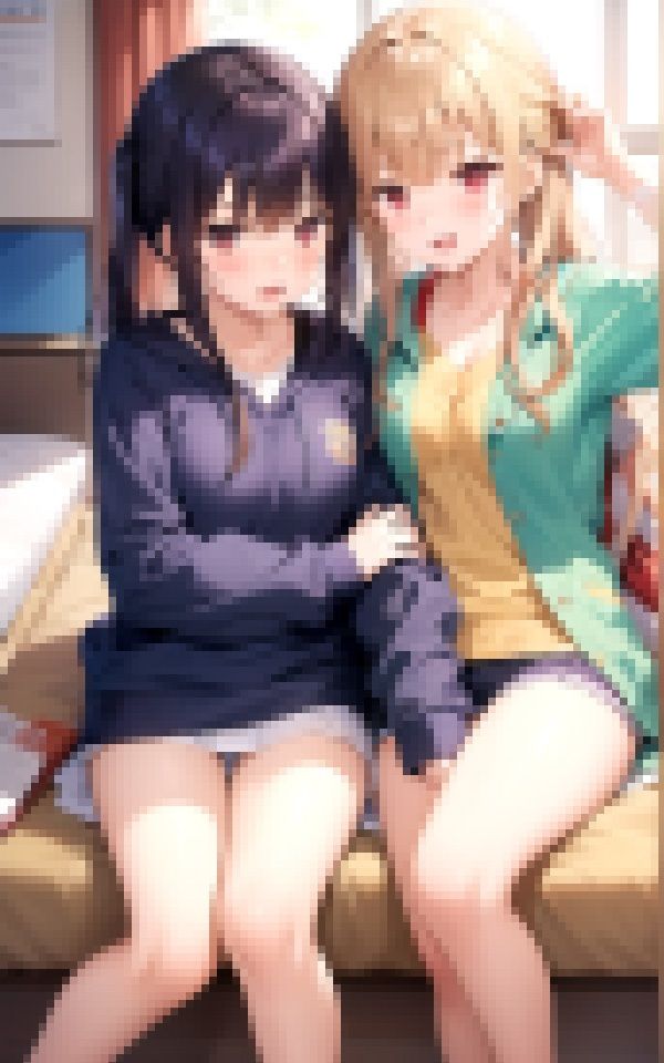 サンプル画像1:姉×僕×姉〜姉達に童貞を奪われました〜(愛奴の宴) [d_340431]