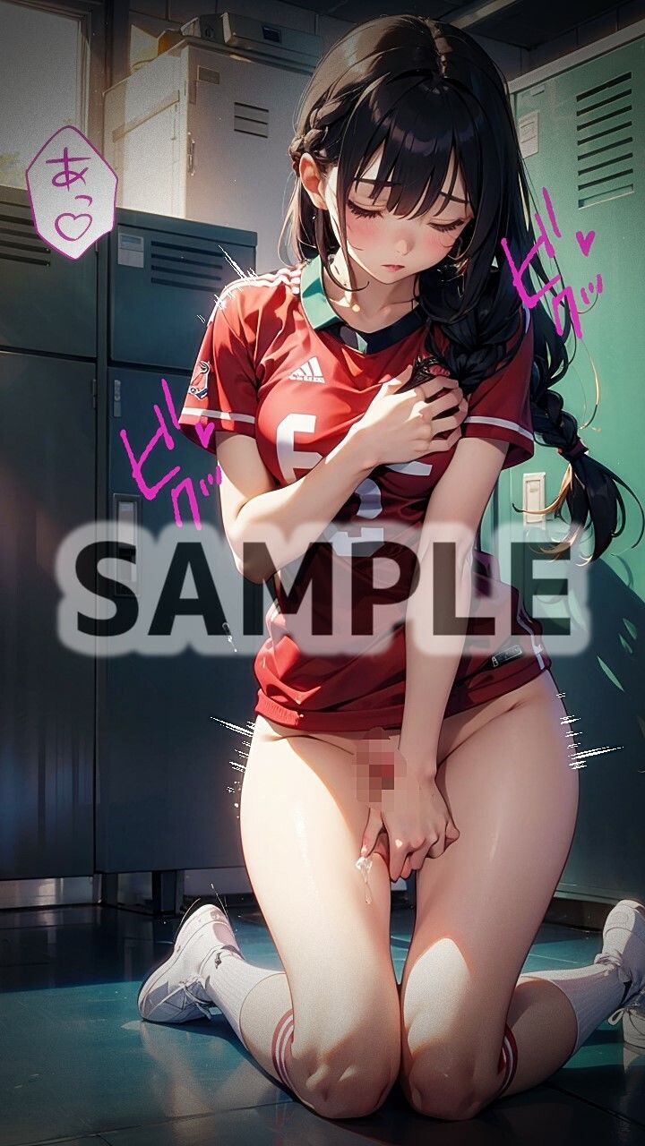 サンプル画像2:変態教師の秘蔵コレクション 陸上女子のオナニー編(AI愛create) [d_340472]