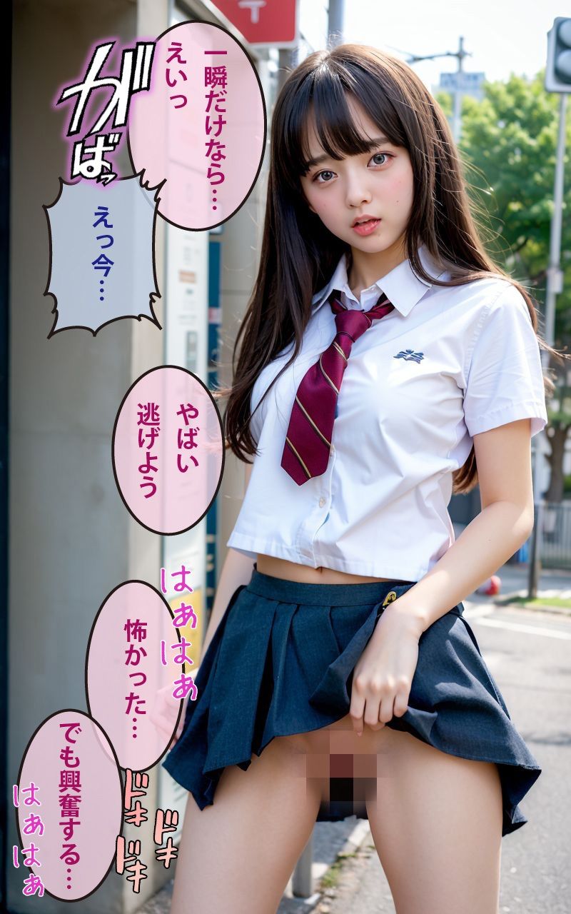 【R18写真集】露出J●の裸。ベスト50枚〜初めての援交編〜