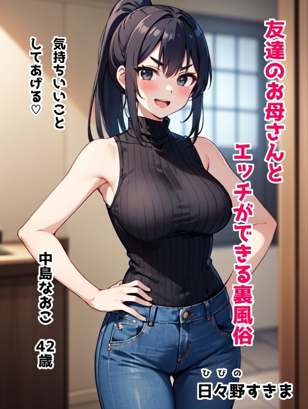 サンプル画像1:友達のお母さんとエッチができる裏風俗(日々野すきま) [d_340551]