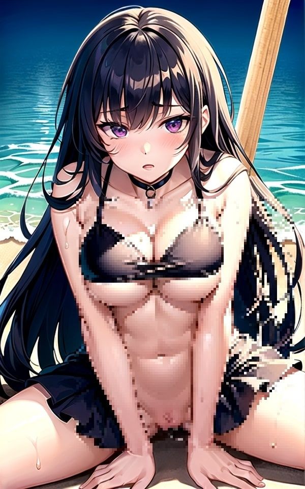 サンプル画像3:マイクロビキニの美少女図鑑2(AIcom) [d_340558]