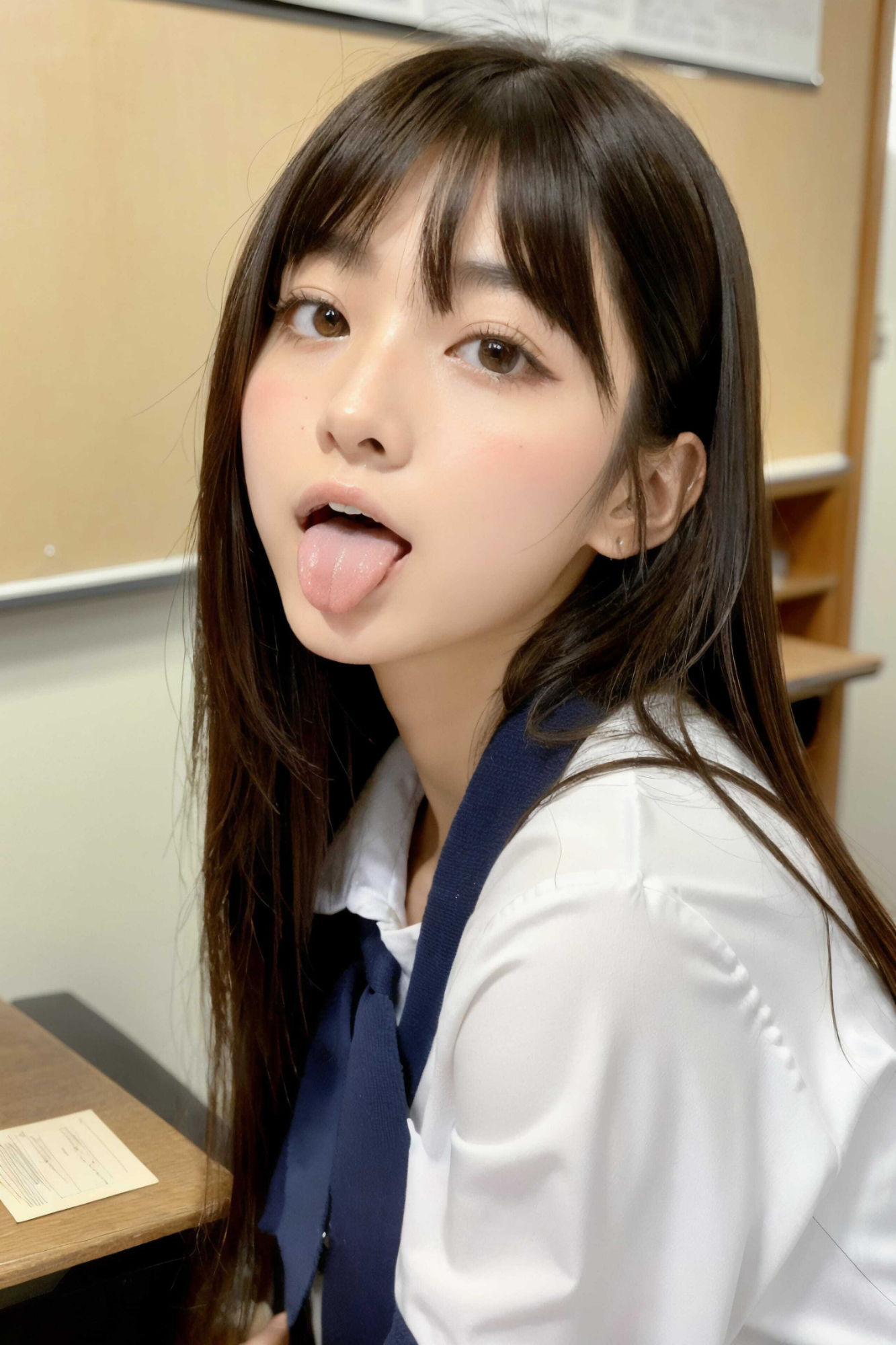 サンプル画像3:JKの舌・フェラ写真集(エロエロ画像制作委員会) [d_340571]