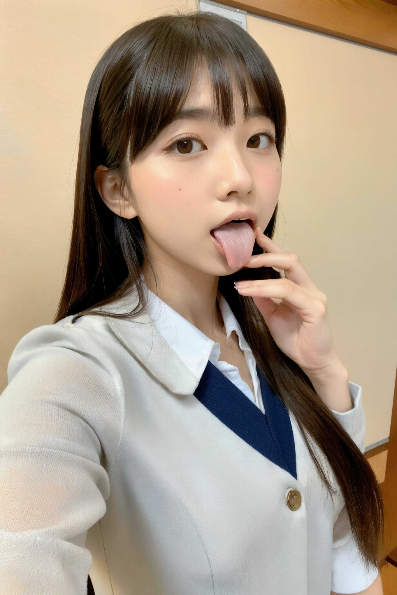 サンプル画像6:JKの舌・フェラ写真集(エロエロ画像制作委員会) [d_340571]