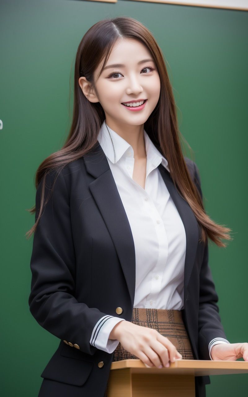 サンプル画像1:丸出し エロティック TEACHER(Cyber Glow 凛) [d_340578]