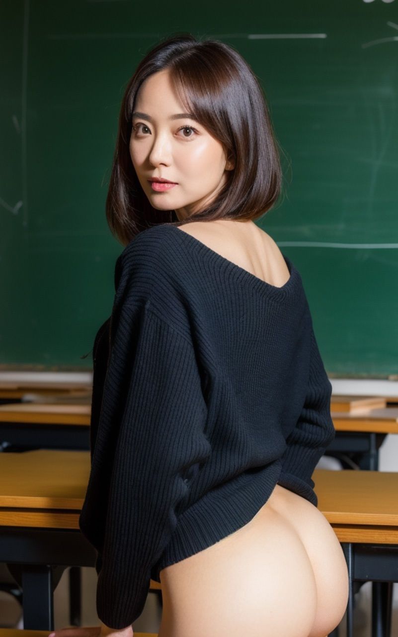 サンプル画像3:丸出し エロティック TEACHER(Cyber Glow 凛) [d_340578]