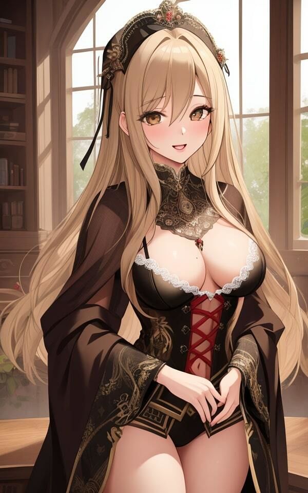 サンプル画像5:真面目だけど、少しエッチな魔法使い(スケベの間欠泉) [d_340617]