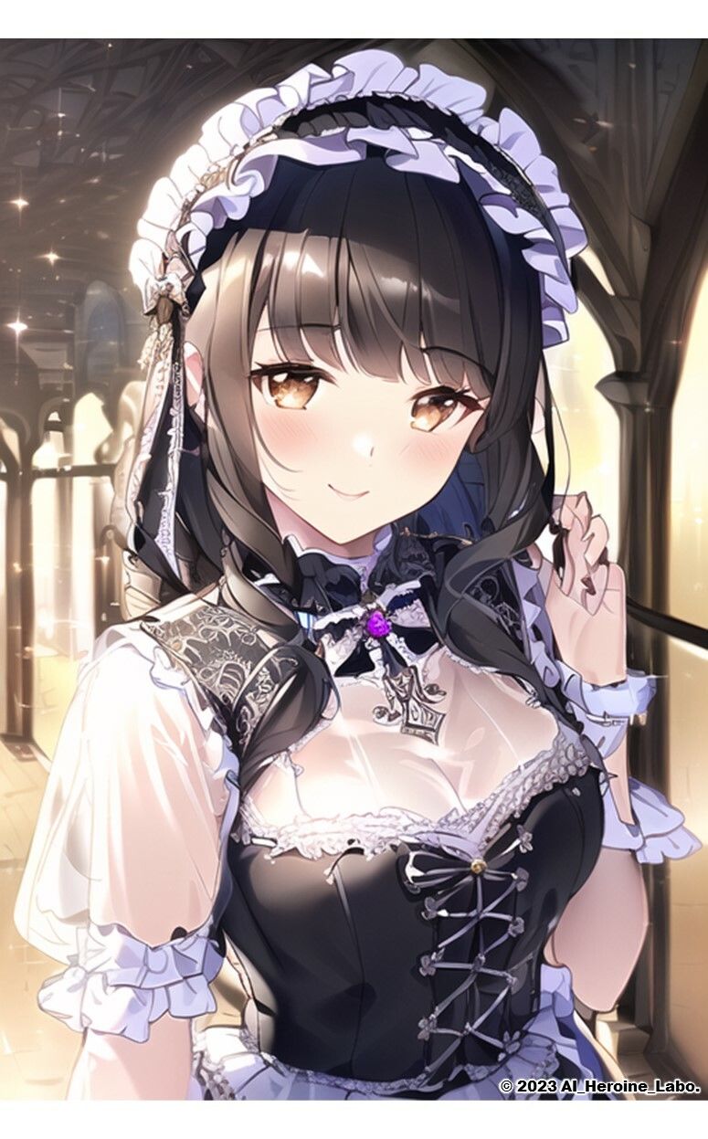 サンプル画像4:1つの呪文で生み出された100人のAI妄想美少女-5【キケンでも触れ？脱いだらスゴい地雷系女子編】(AIヒロイン研究会) [d_340709]