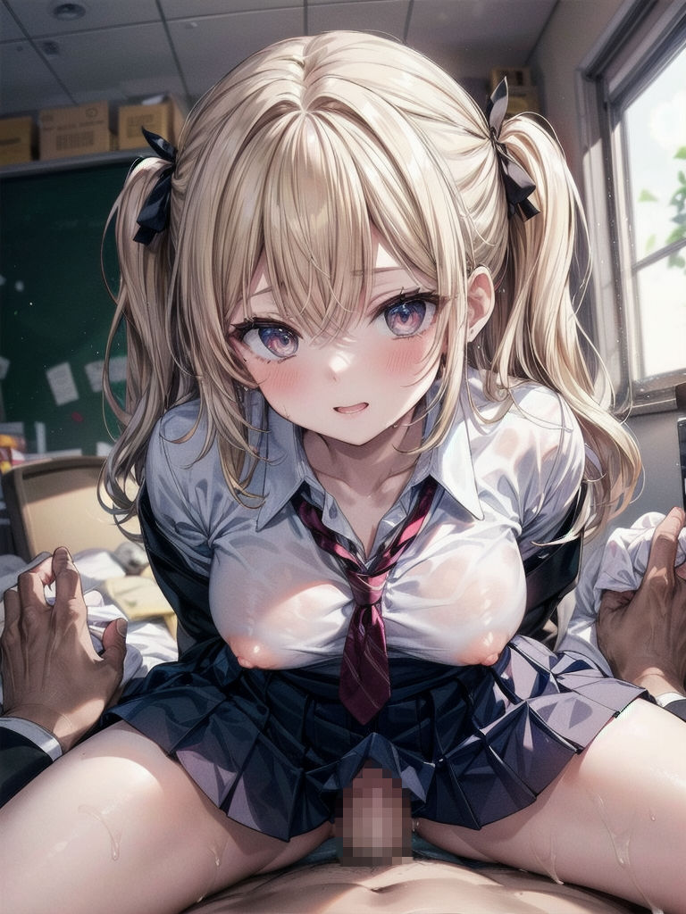 サンプル画像2:制服女子とエッチ2(cosplayeah) [d_340825]