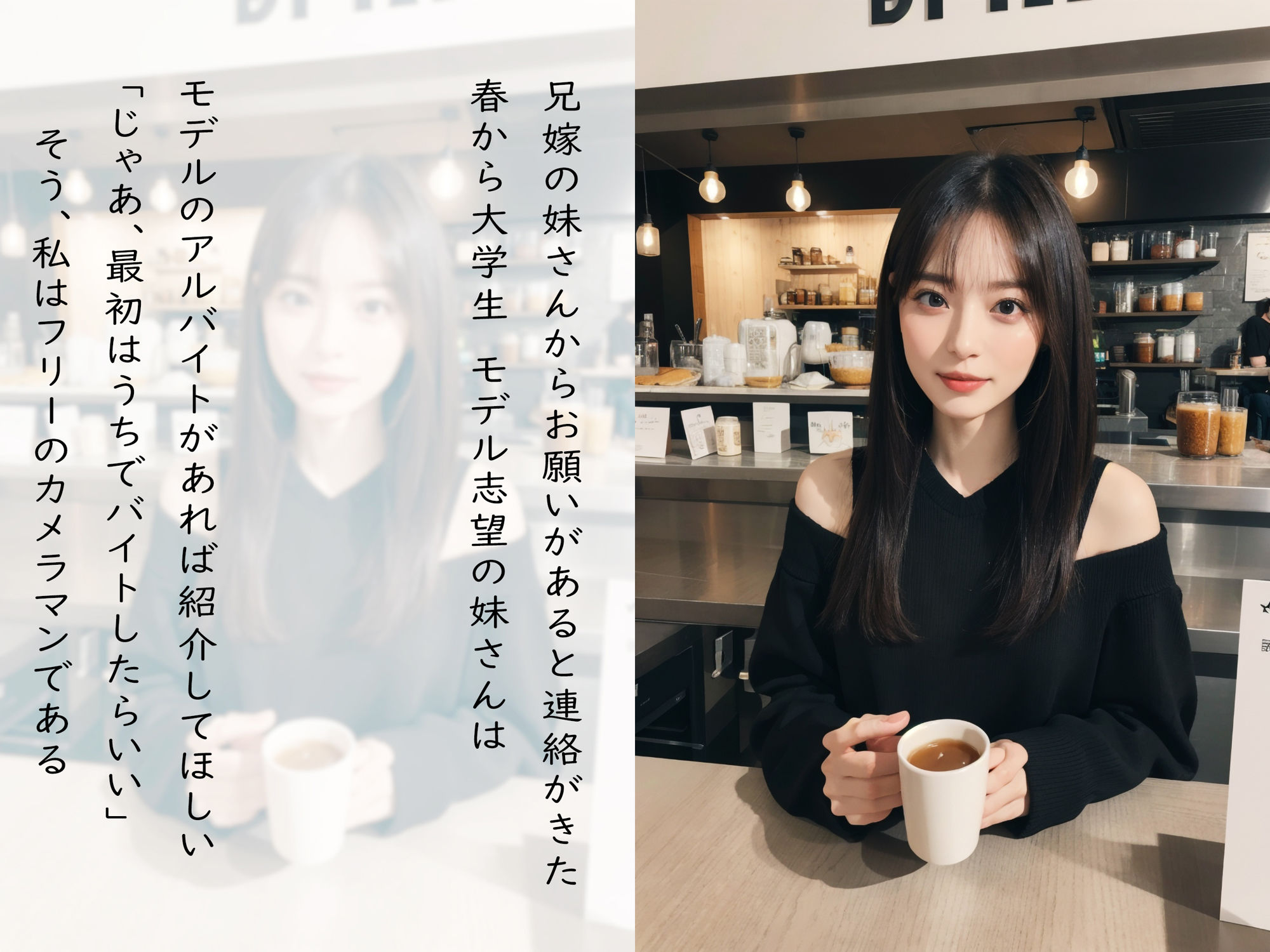 サンプル画像1:兄嫁の妹と二人で撮影会遊び(おいも屋さん) [d_340876]