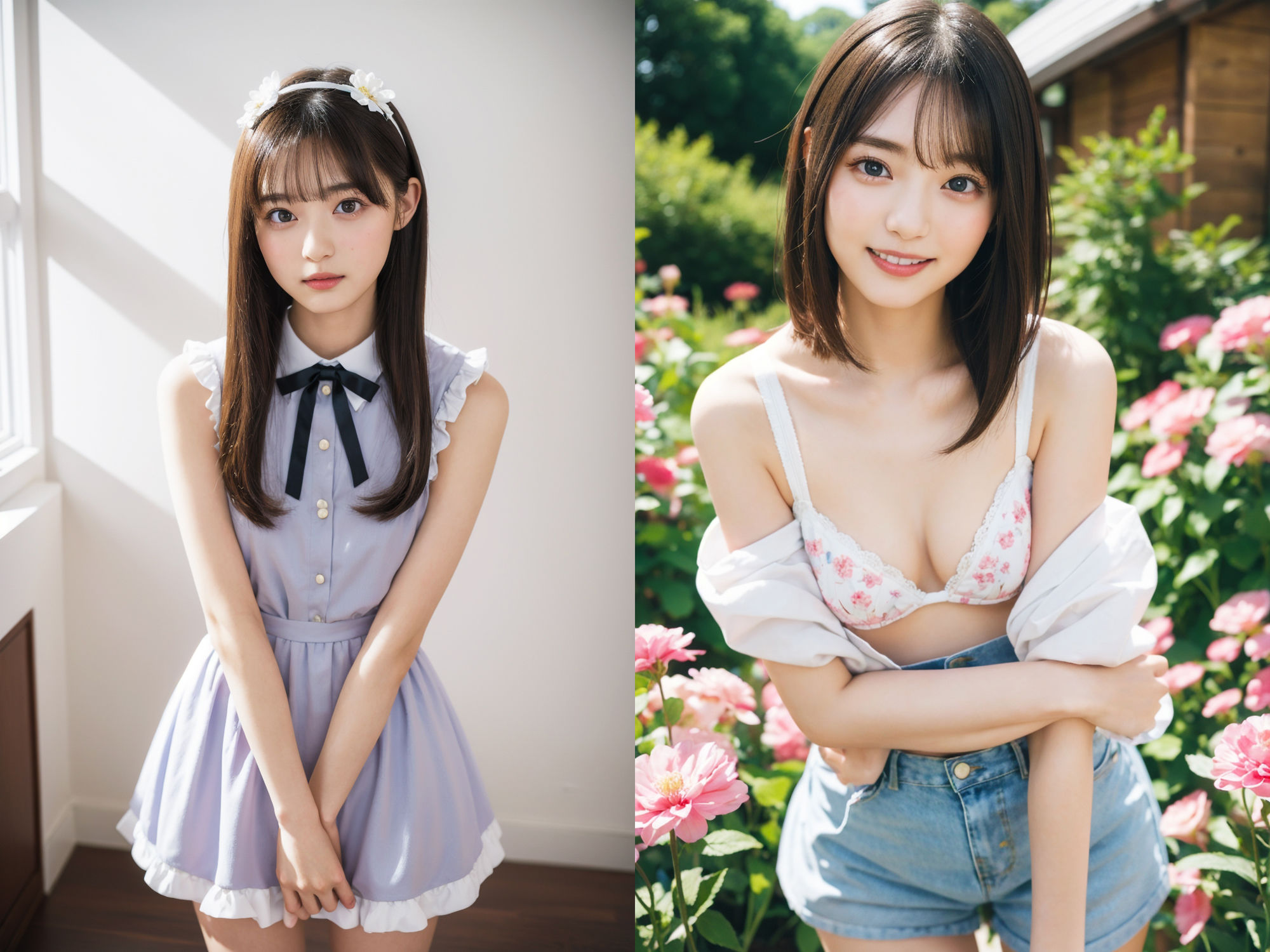 サンプル画像2:兄嫁の妹と二人で撮影会遊び(おいも屋さん) [d_340876]