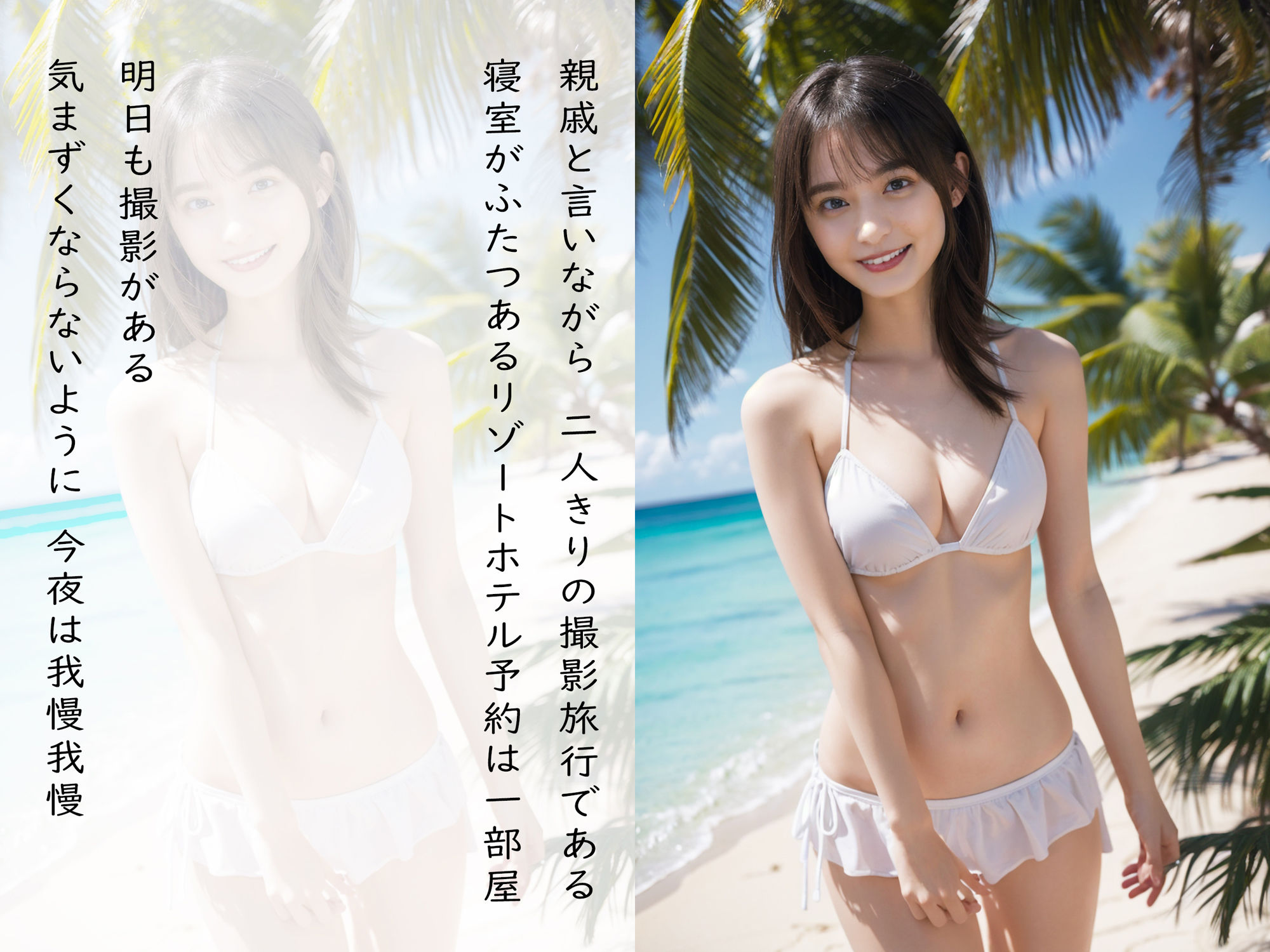 サンプル画像3:兄嫁の妹と二人で撮影会遊び(おいも屋さん) [d_340876]