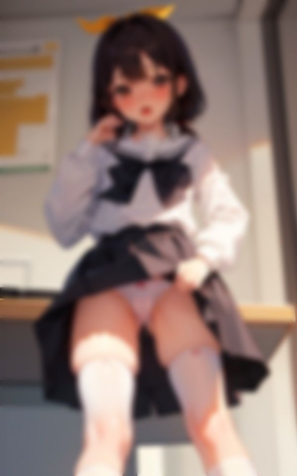 サンプル画像4:なんでそんなとこで寝てるの？(panpanyama1) [d_340909]