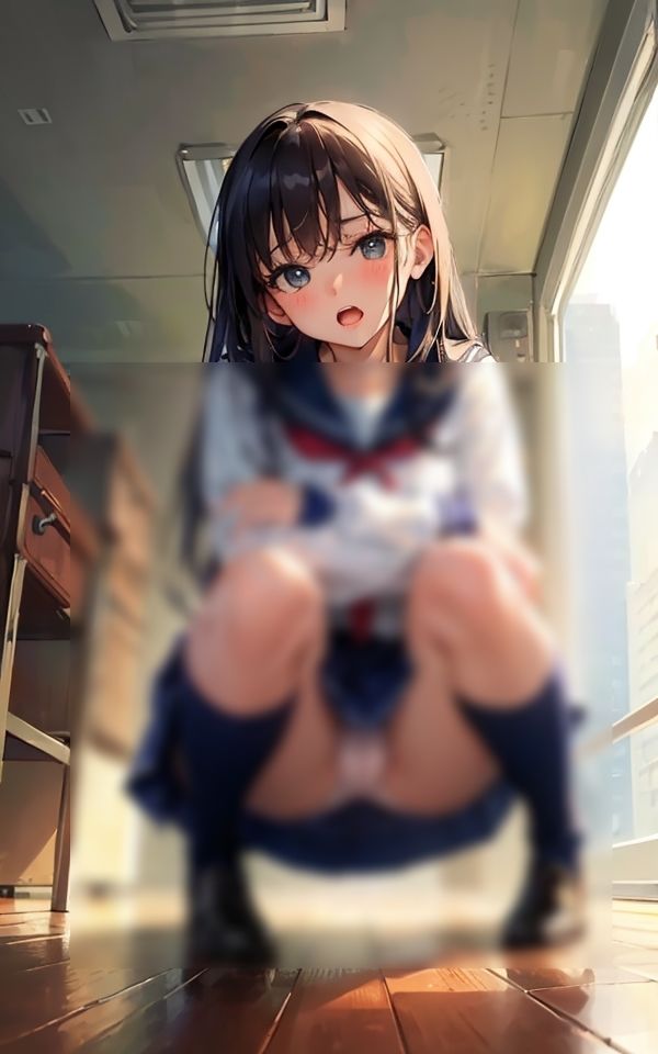 サンプル画像1:そんなところから見ちゃダメ 〜卑猥なパンチラ少女〜(ミルクキング3) [d_341032]