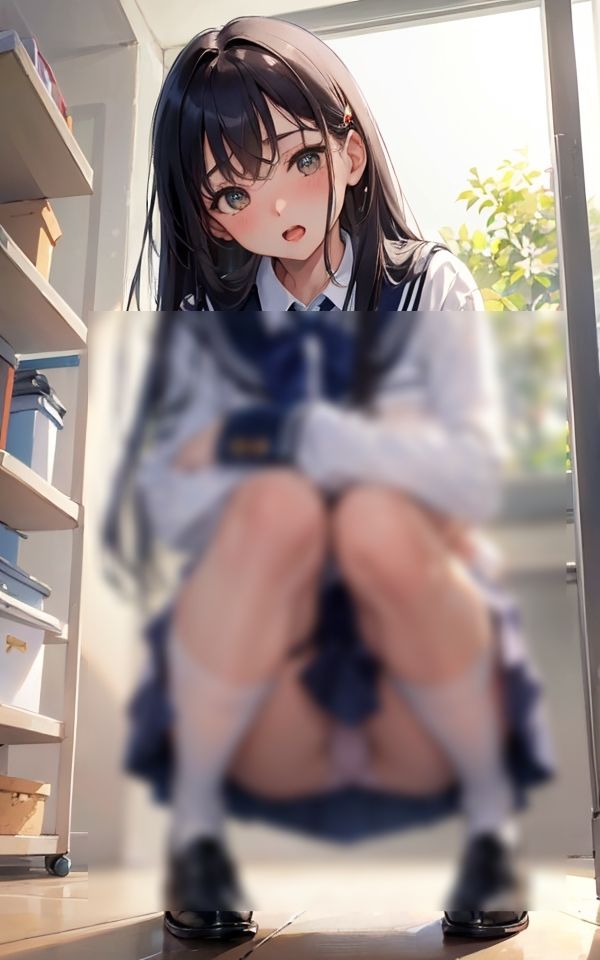 サンプル画像3:そんなところから見ちゃダメ 〜卑猥なパンチラ少女〜(ミルクキング3) [d_341032]