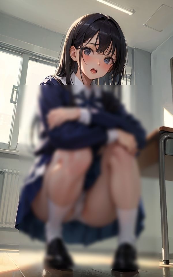 サンプル画像4:そんなところから見ちゃダメ 〜卑猥なパンチラ少女〜(ミルクキング3) [d_341032]