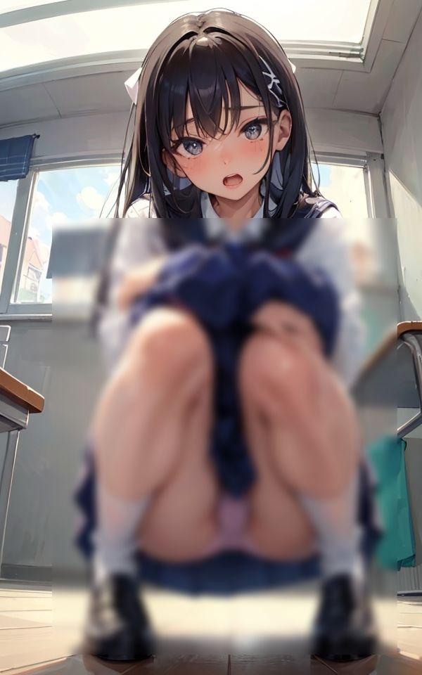 サンプル画像5:そんなところから見ちゃダメ 〜卑猥なパンチラ少女〜(ミルクキング3) [d_341032]