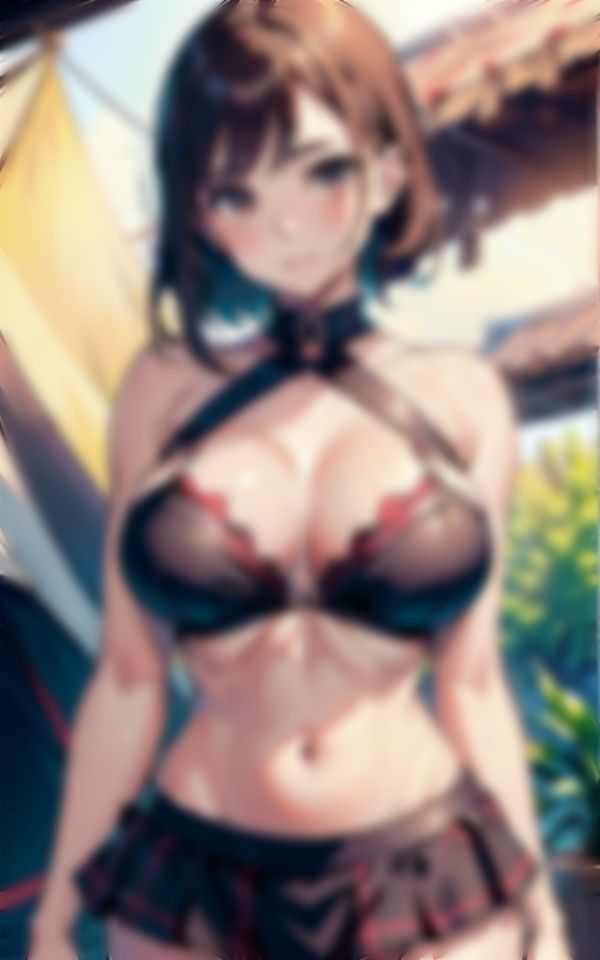 サンプル画像2:巨乳まつり〜キャンプをしていたら巨乳女子大生が露出で誘惑〜一夜限りのパーティ(チュパチュパラボ) [d_341045]