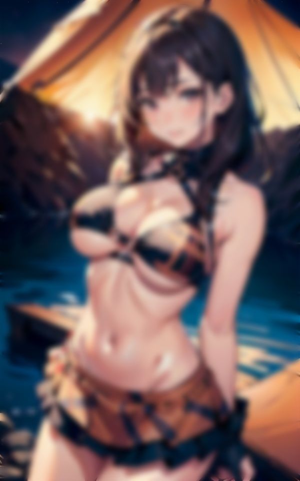 サンプル画像3:巨乳まつり〜キャンプをしていたら巨乳女子大生が露出で誘惑〜一夜限りのパーティ(チュパチュパラボ) [d_341045]