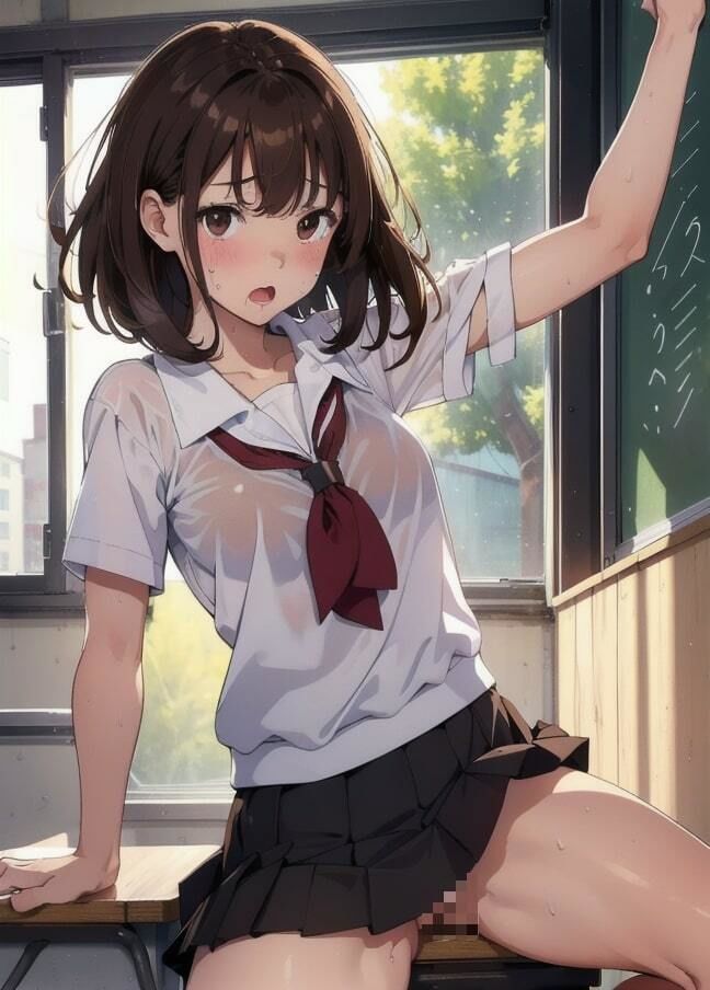 サンプル画像1:制服おまんこ(ホワイトハウス) [d_341058]