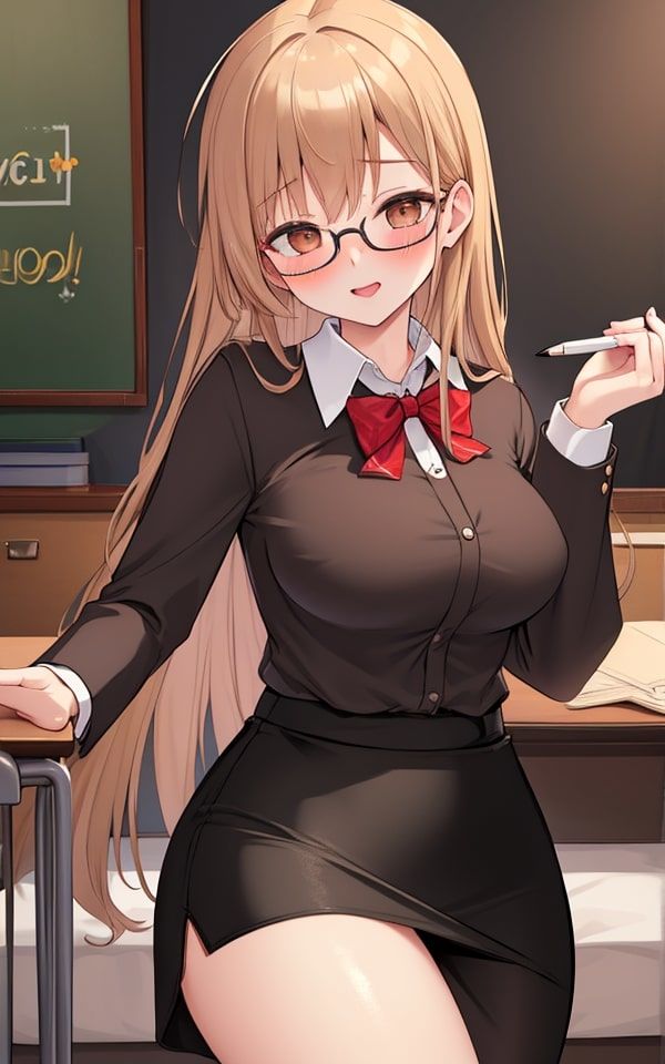 サンプル画像2:憧れの先生の溢れる性欲(スケベの間欠泉) [d_341096]