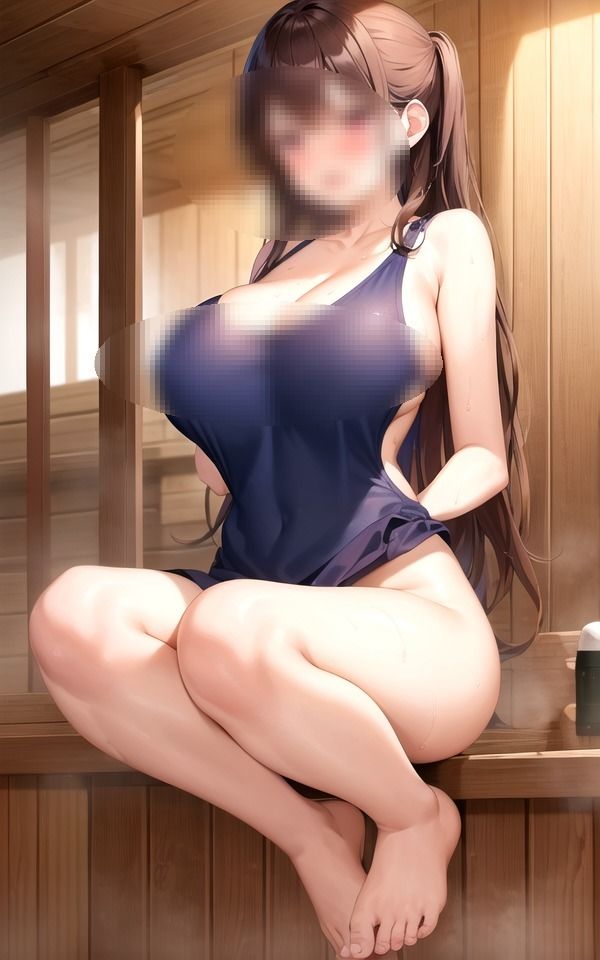 サンプル画像1:サウナ拘束物語-リラックスしたところに僕が現れて‥-(あいあい) [d_341116]