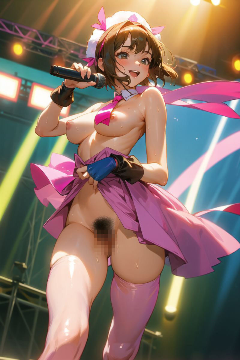 サンプル画像1:陰毛セクハラオーディション非道の女性セレクト指示書による恥辱のアイドル上納システム(ピンク寺) [d_341158]