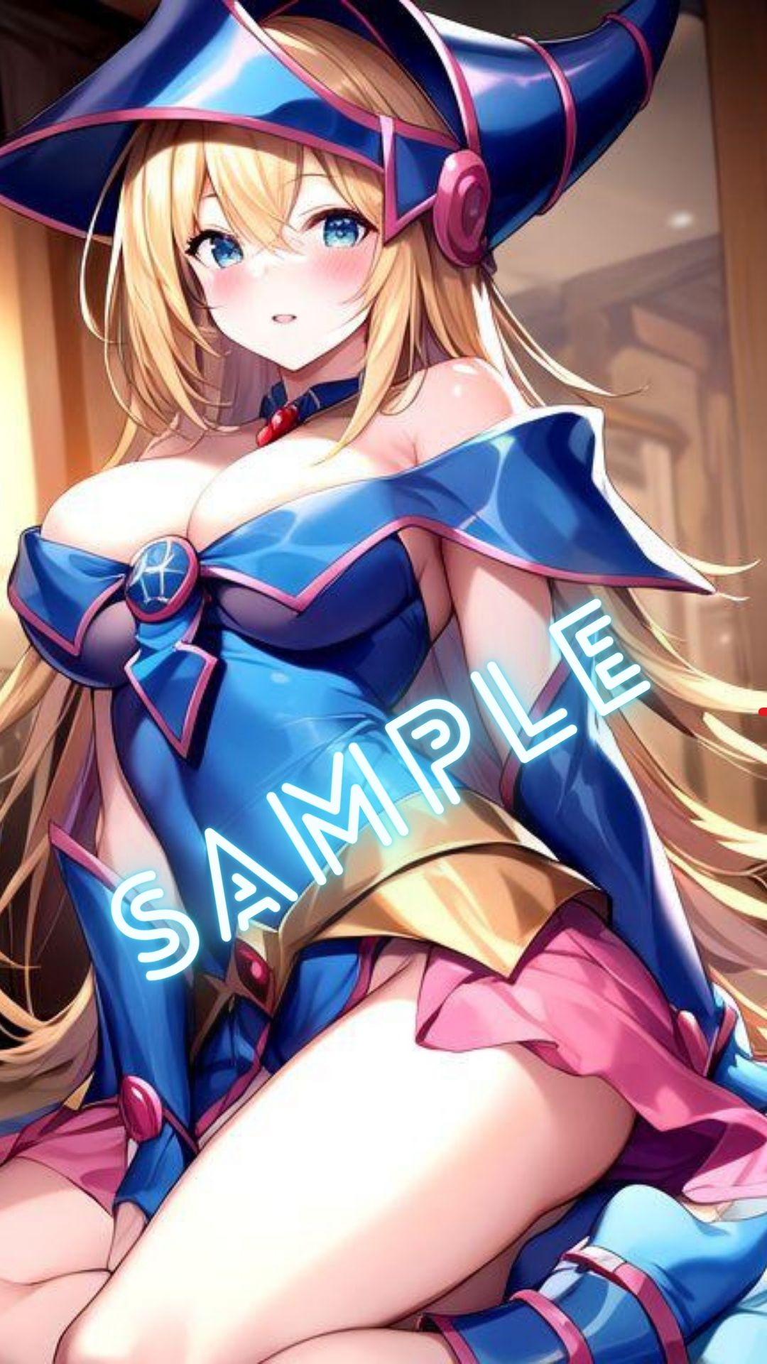 サンプル画像1:遊◯王 ★ ブラック◯ジシャンガール(パンティー旅情) [d_341159]