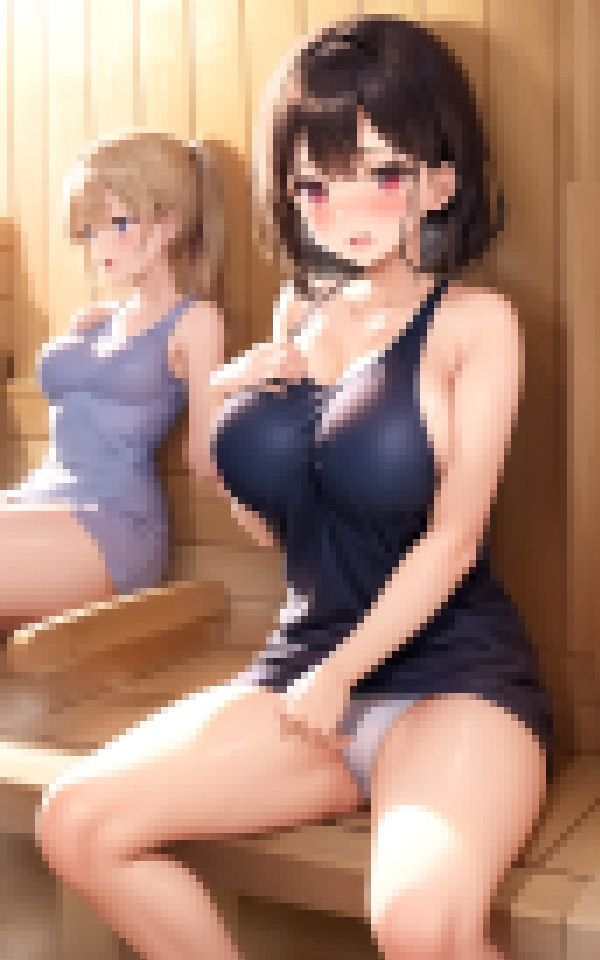 サンプル画像5:サウナでしようよ！(恋結びの算譜) [d_341199]