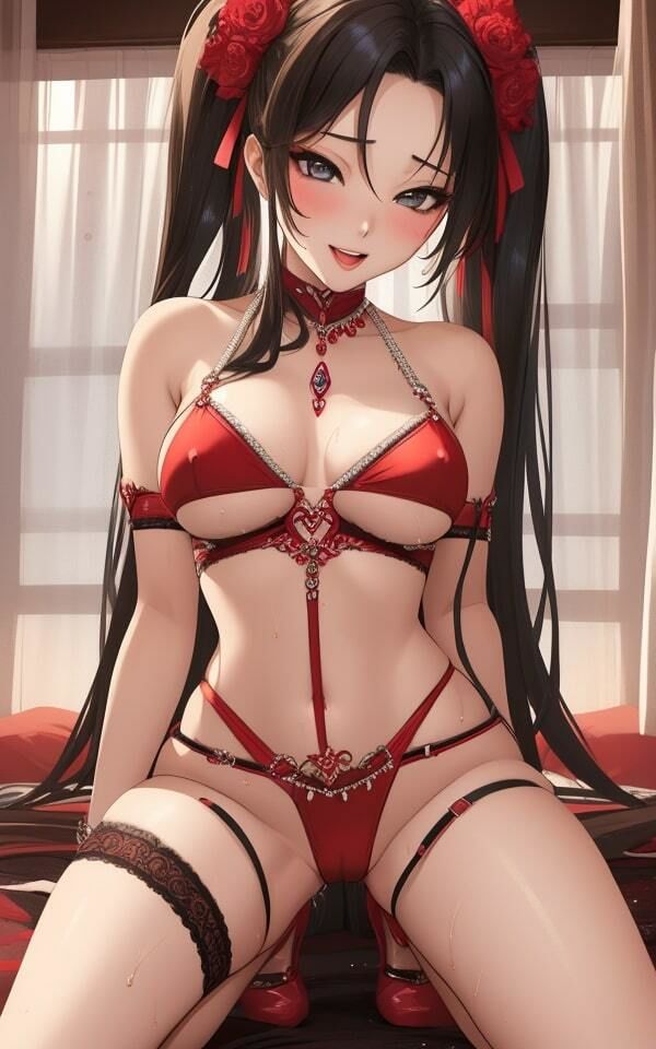 サンプル画像2:彼女自慢の勝負下着(ぷりぷりイチゴ) [d_341221]