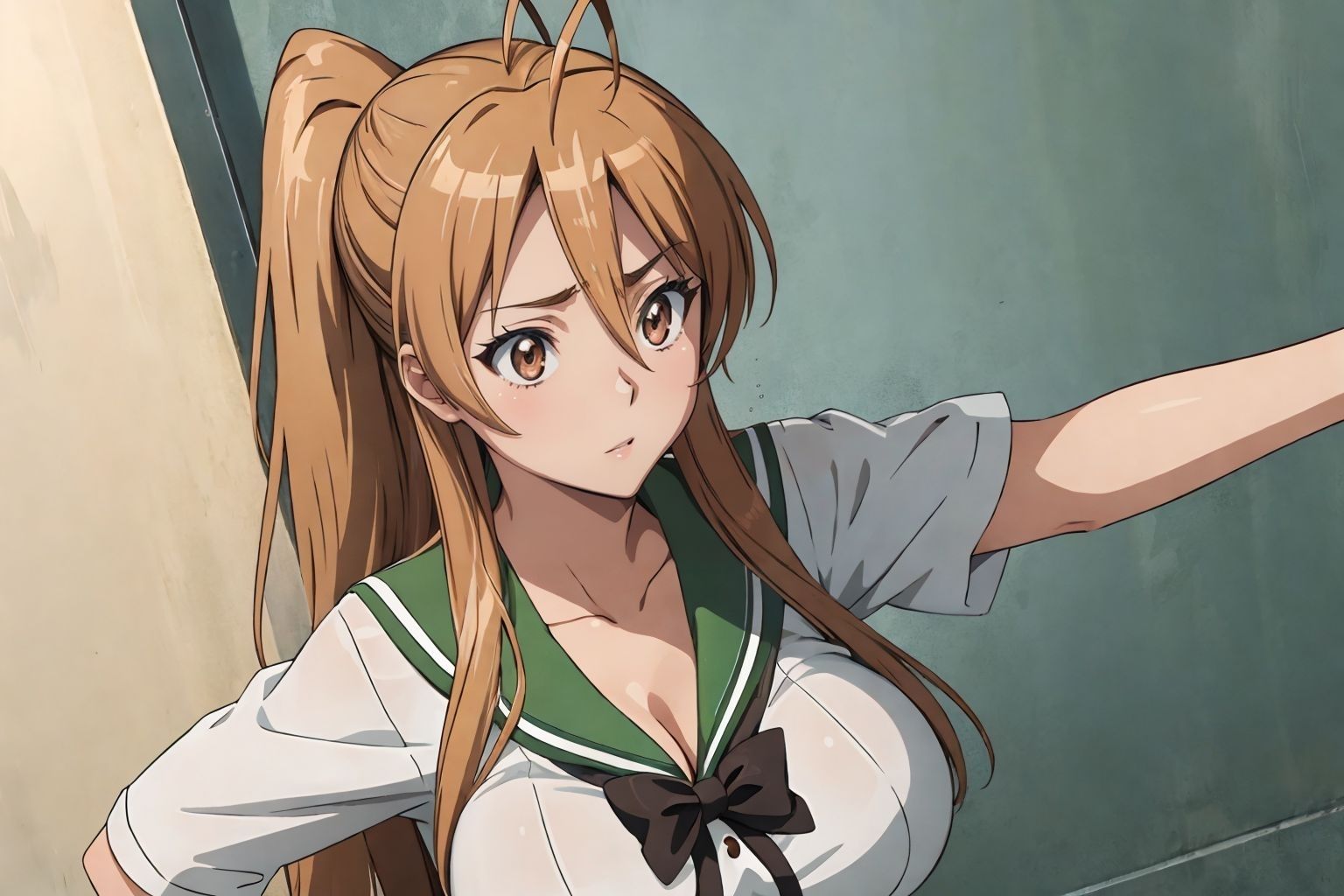 サンプル画像1:学園受精録(飾られたプリン) [d_341302]